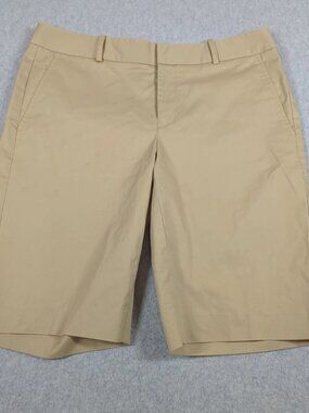 Ralph Lauren Shorts Womens 10 Beige Classic Golf Fit Lightweight Chino
